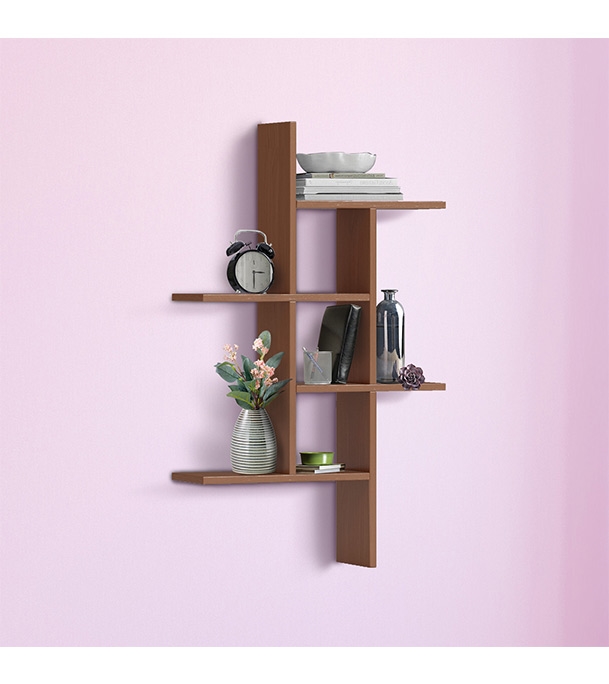 Regal Wooden Wall Hanging Shelf at Best Price in Bangladesh