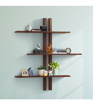 Wooden Wall Hanging Open Shelf at Best Price in Bangladesh