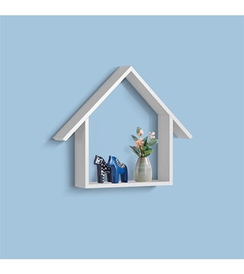 Regal Wooden Wall Hanging Shelf White at Best Price in Bangladesh