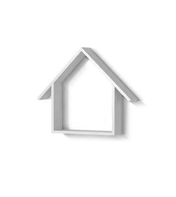 Regal Wooden Wall Hanging Shelf White at Best Price in Bangladesh