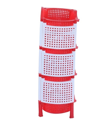 Style Fence Rack 4 Step (Big) - Red 