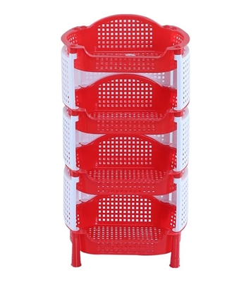 Style Fence Rack 4 Step (Big) - Red