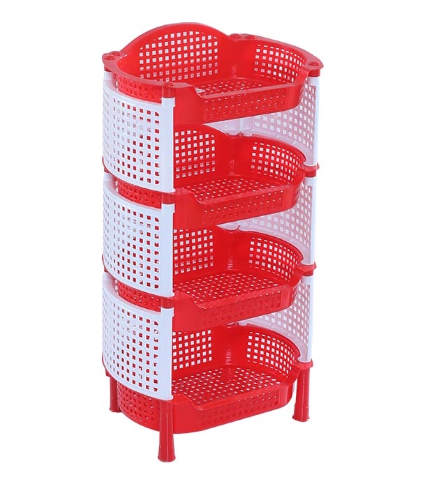 Style Fence Rack 4 Step (Big) - Red 