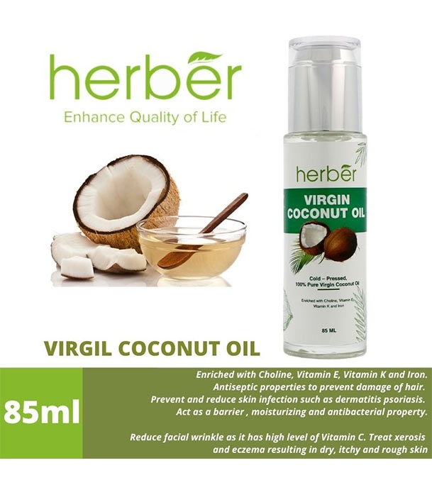 Buyherber Virgin Coconut Oil 85ml  Online