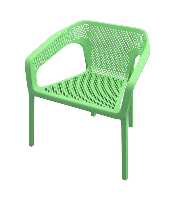 Stylee Cafe Arm Chair Lime Green at Best Price in Bangladesh