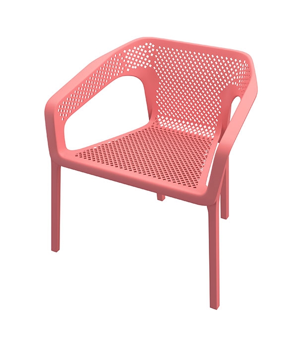 Stylee Cafe Arm Chair Orange at Best Price in Bangladesh