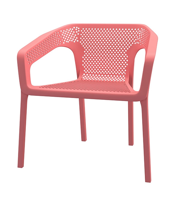 Stylee Cafe Arm Chair Orange at Best Price in Bangladesh
