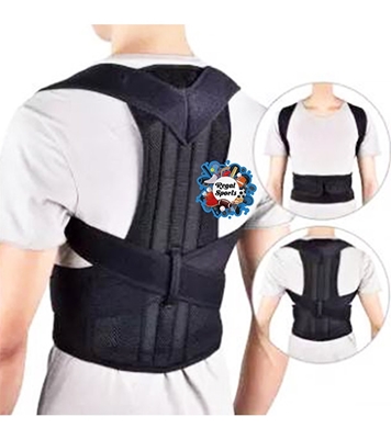 Buy Adjustable Back Posture Corrector Back Pain Relief Belt Online 