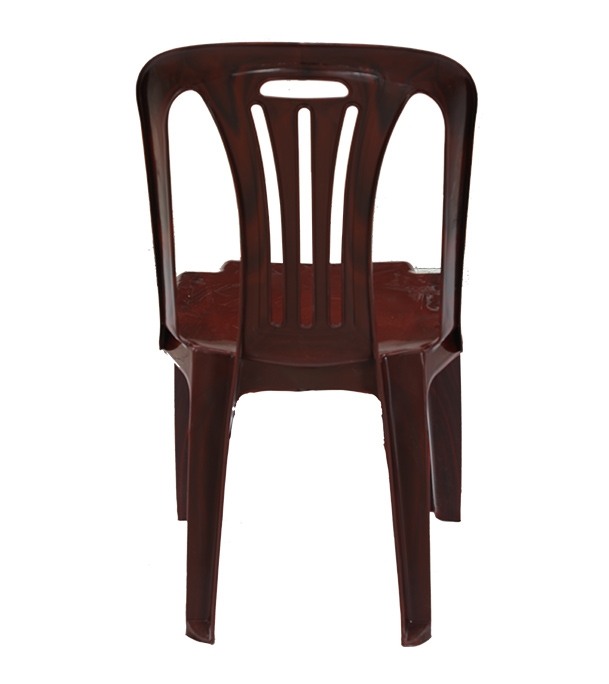 Picture of Plastic Chair W/O Arm Stick Rose Wood