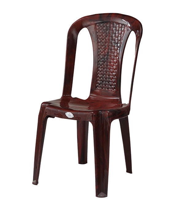 Picture of Plastic Chair W/O Arm Pati Rose Wood