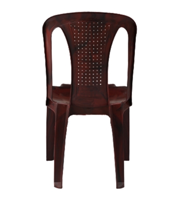 Picture of Plastic Chair W/O Arm Pati Rose Wood