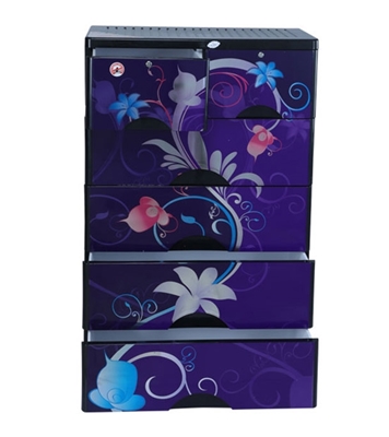 Picture of RFL Wardrobe Double 5D KD Elegant Silver