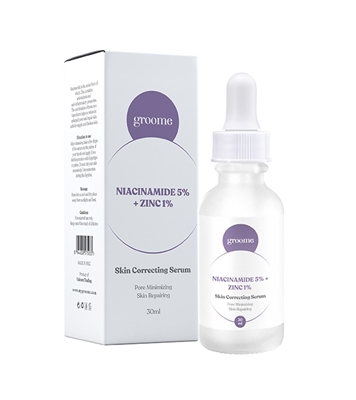 Buy Groome Niacinamide 5%  Zinc 1% Skin Correcting Serum Online