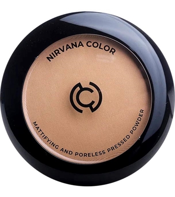 Nirvana Color Mattifying and Poreless Pressed Powder (Light Golden) at Best Price In Bangladesh