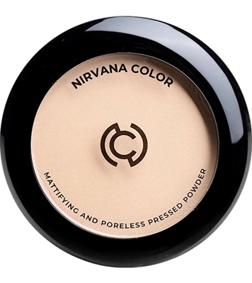 Nirvana Color Mattifying and Poreless Pressed Powder (Light Natural) at Best Price In Bangladesh