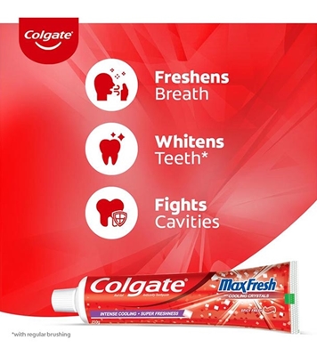 Buy Colgate Max Fresh Red Gel 150gm at Best Price In Bangladesh