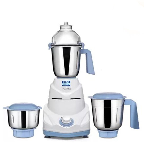 Buy KENT 750W Mixer Grinder 16064 TrueMix 3 Stainless Steel Jar Including Chutney Jar White Online at Best Price