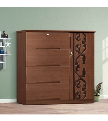 Picture of Regal Jamdani Wooden Wardrobe WDH-362-3-1-20