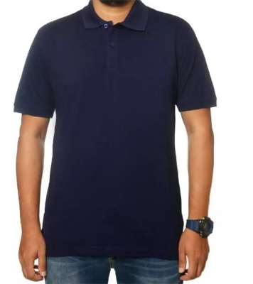 Picture of Men's Exclusive Half Sleeve Polo Shirt  Blue 