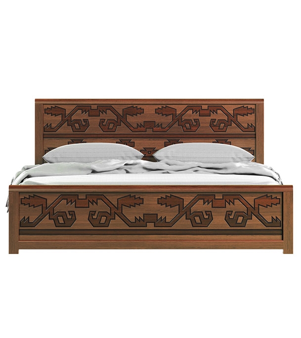 Regal Jamdani Wooden King Bed Best Price in Bangladesh