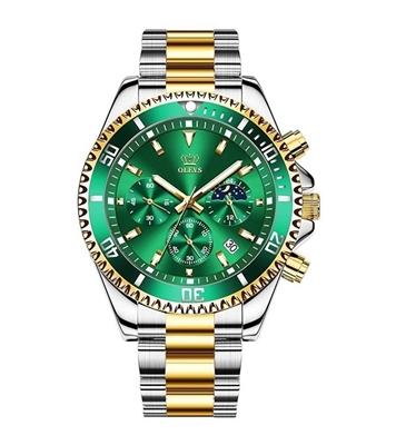 Picture of Men's OLEVS 2870 Luxury Green Quartz Watch