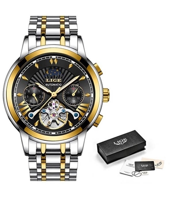 Picture of Lige 9968B Chronograph Stainless steel Quartz Men’s Watch