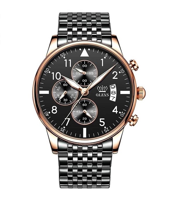 Picture of Olevs Bl 2869 Three Eyes Six Hands Multifunction Chronograph Watch