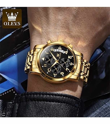 Picture of OLEVS Chronograph Stainless Steel Fashion Business Men