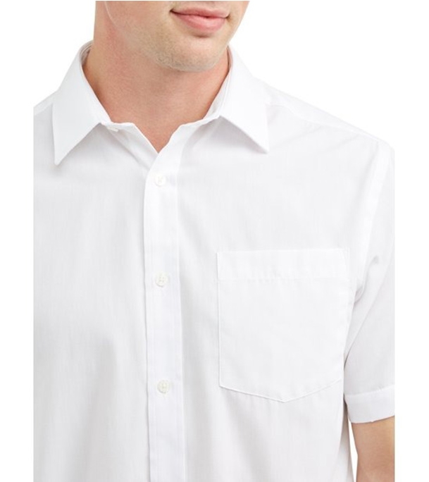 Men's Fine Cotton Short Sleeve Casual Shirt White at Best Price In Bangladesh