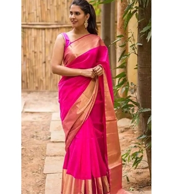 Women's Fashionable Half Silk Saree at Best Price In Bangladesh