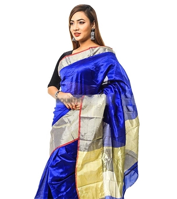 Women's Fashionable Half Silk Saree at Best Price In Bangladesh