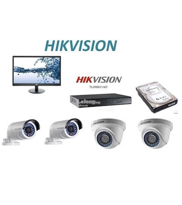 Picture of 4 HD Camera Full Package With Monitor