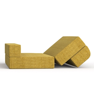 Sofa Cum Bed-Yellow (Single) at Best Price in Bangladesh