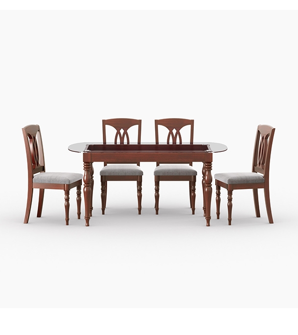 Buy Regal Nora Wooden Dining Table Antique Online at Best Price