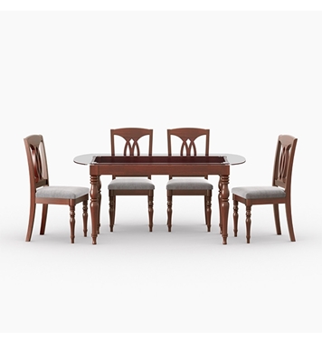 Buy Regal Nora Wooden Dining Table Antique Online at Best Price