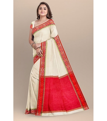 Buy Women's Fashionable Half Silk Saree  Online at Best Price