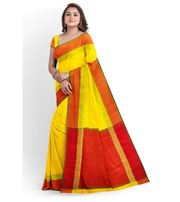 Buy Women's Fashionable Half Silk Saree  Online at Best Price