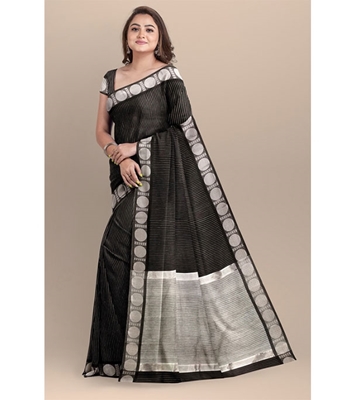 Buy Women's Fashionable Half Silk Saree  Online at Best Price