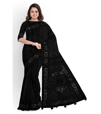 Buy Women's Fashionable Half Silk Cut Work Saree Online at Best Price