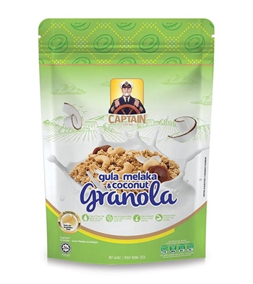 Buy Captain Granola (Gulamelaka & Coconut) 250g Pouch at Best Price In Bangladesh