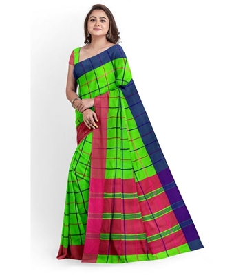 Buy Women's Fashionable Cotton Silk Saree Online at Best Price