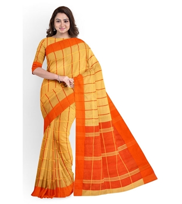 Buy Women's Fashionable Cotton Silk Saree Online at Best Price