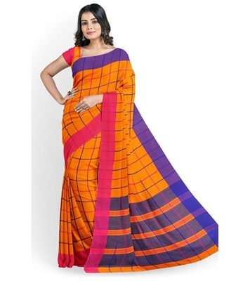 Buy Women's Fashionable Cotton Silk Saree Online at Best Price