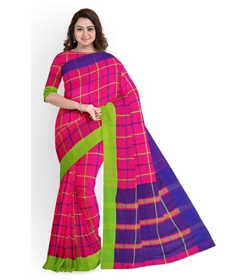 Buy Women's Fashionable Cotton Silk Saree Online at Best Price
