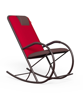 Buy Regal Metal Rocking Chair Black Online at Best Price