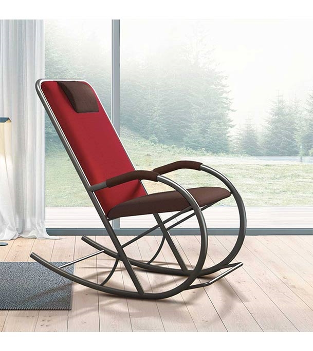 Buy Regal Metal Rocking Chair Black Online at Best Price