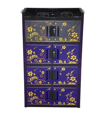 Buy Kitchen Cabinet Violet Black-TEL Online at Best Price