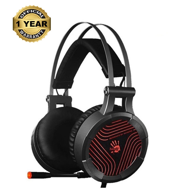 Picture of A4TECH G530 Bloody Virtual 7.1 Surround Sound Gaming Headset  Grey