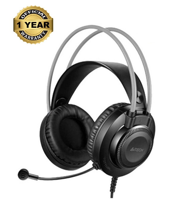 Picture of A4TECH FH200i Fstyler  Stereo Surround Sound Headphone 3.5 mm Jack With PC Adapter Grey