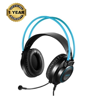 Picture of A4TECH FH200i Fstyler  Stereo Surround Sound Headphone 3.5 mm Jack With PC Adapter Blue